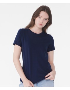 B-6400-Womens Relaxed Jersey Short Sleeve Tee 2